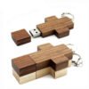 Wooden Cross USB Flash Drive
