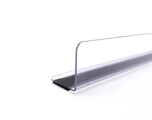 Acrylic Magnetic Shelf Divider for Supermarket