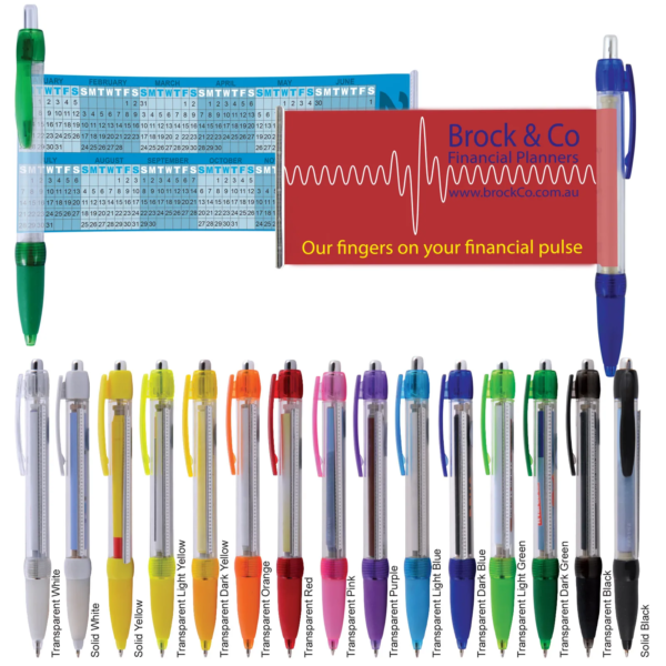 Pull Painting Flag Ballpoint Pen