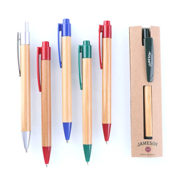 Bamboo Press Ballpoint Pen