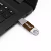 Metal Wooden USB Flash Drive