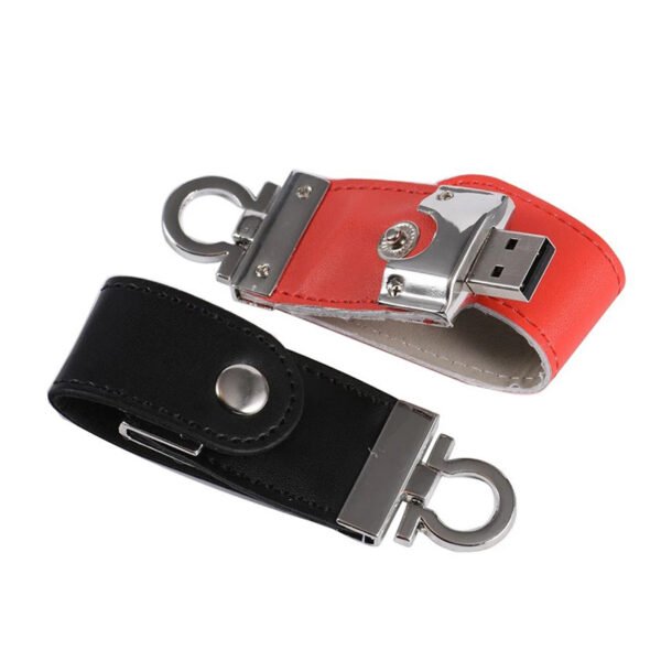 Leather Keyring USB Flash Drive