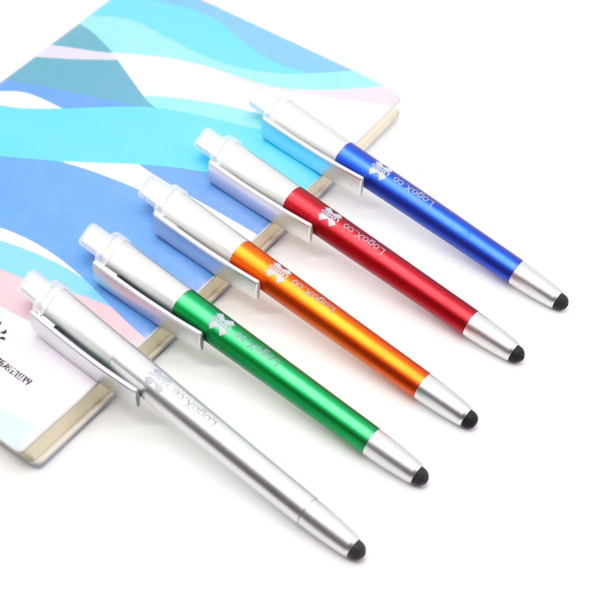 Led Ballpoint Pen With Stylus