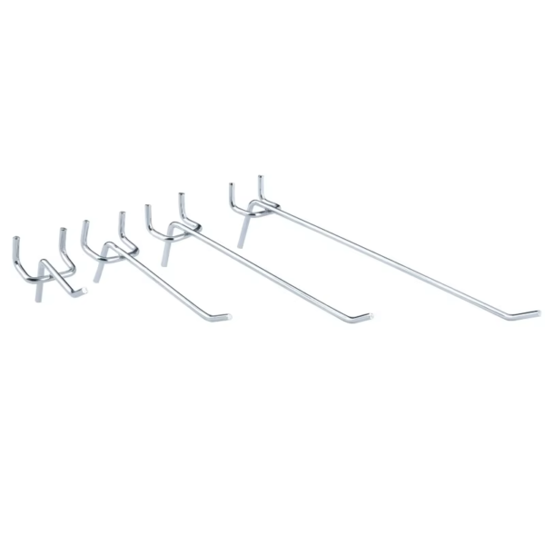 Metal Pegboard Display Hooks