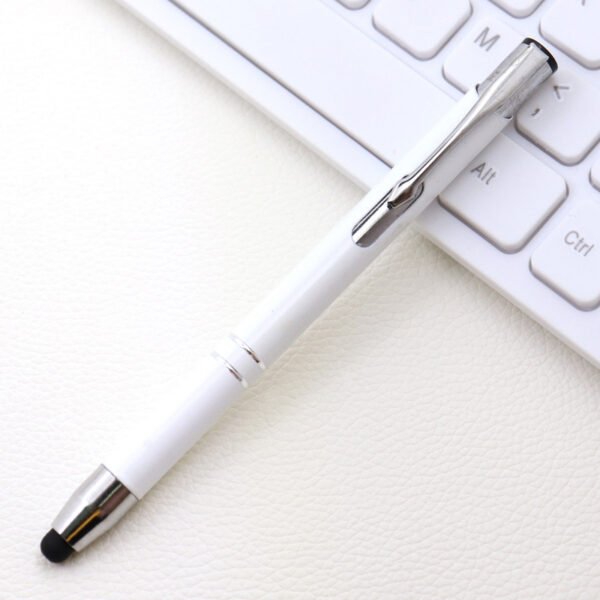 Metal Press Stylus Ball Pen