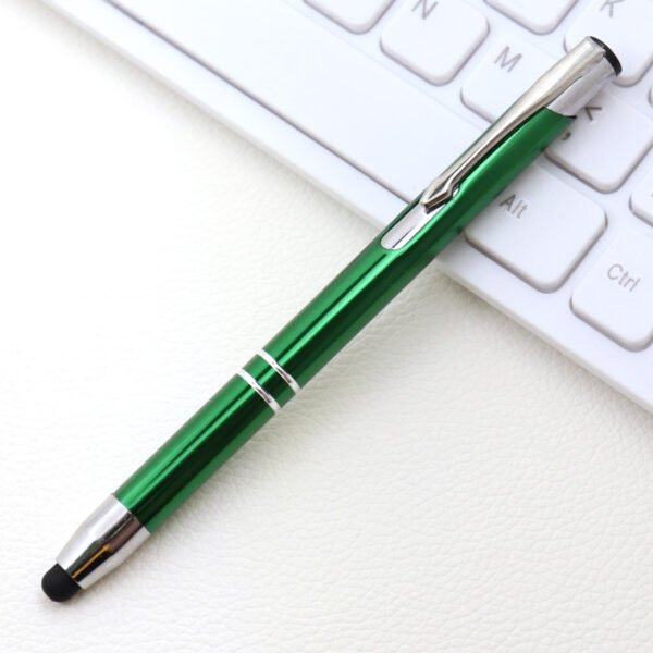 Metal Press Stylus Ball Pen