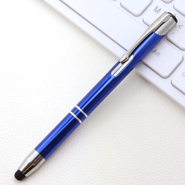 Metal Press Stylus Ball Pen
