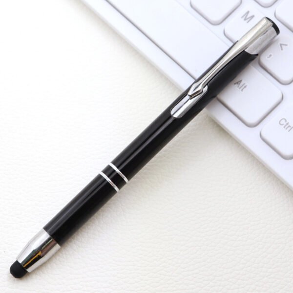 Metal Press Stylus Ball Pen