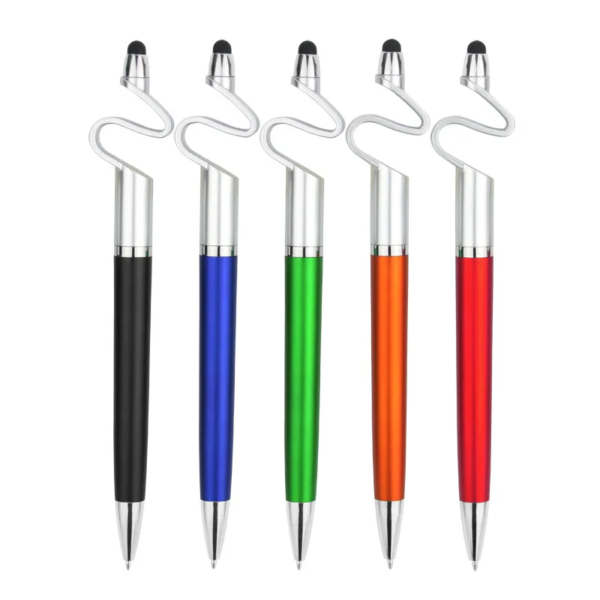 Metal Stylus Ballpoint Pen Phone Holder