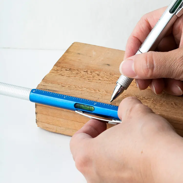Multi Fuction Pen With Stylus Ruler