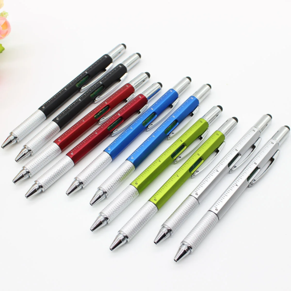 Multi Fuction Pen With Stylus Ruler