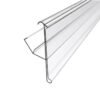 PVC Plastic Label Holder Strip Price Tag For Supermarket Shelf