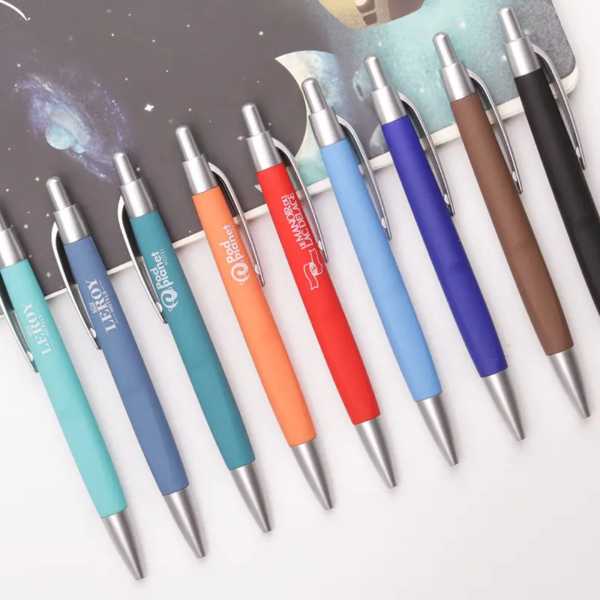 Rubber Shell Ballpoint Pen