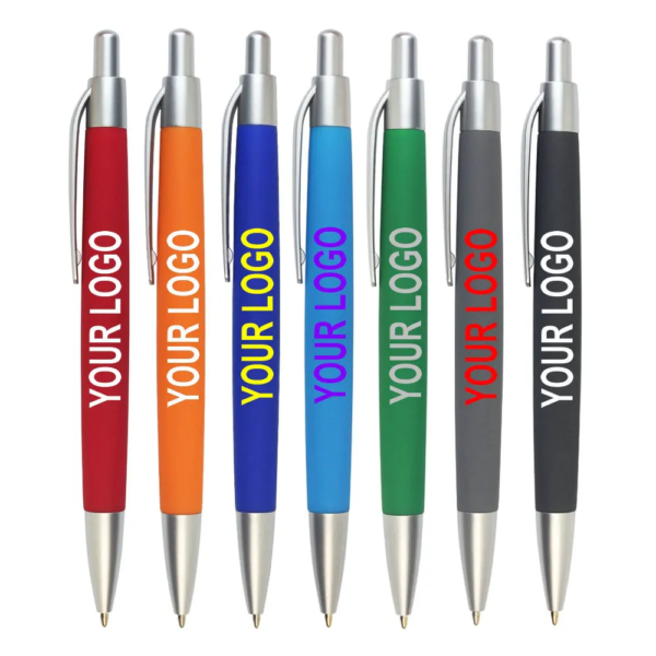 Rubber Shell Ballpoint Pen