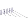 Single Wire Slatwall Hooks For Supermarket