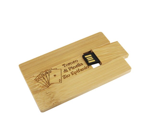 Wooden Card USB Flash Drive