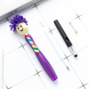 Cartoon Doll Head Ballpoint Pen