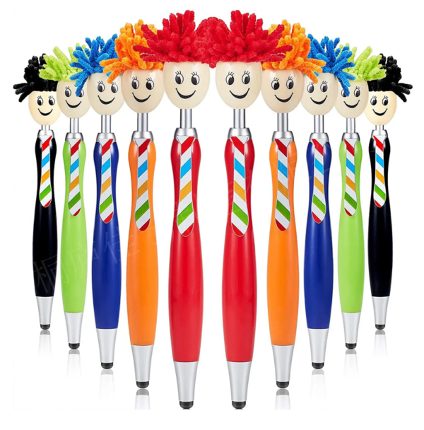 Cartoon Doll Head Ballpoint Pen