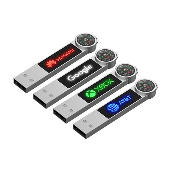 Compass Led USB Flash Drive