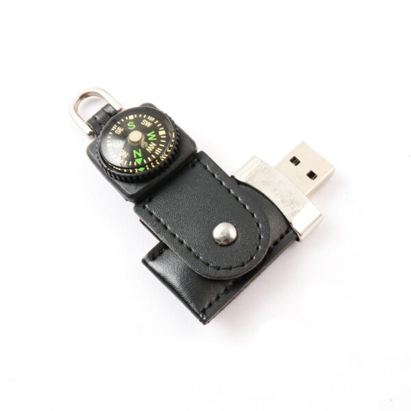 Compass Leather USB Flash Drive