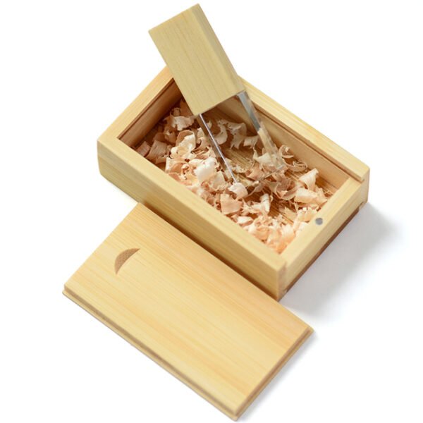 Crystal Wooden USB Flash Drive