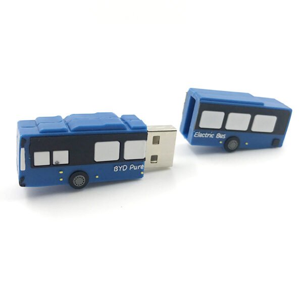 Custom Bus Shape USB Flash Drive
