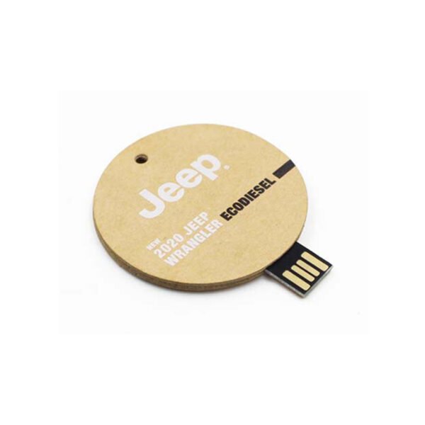 Eco Friendly Circle USB Flash Drive