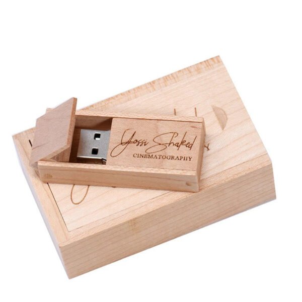 Folded Wooden USB Flash Drive