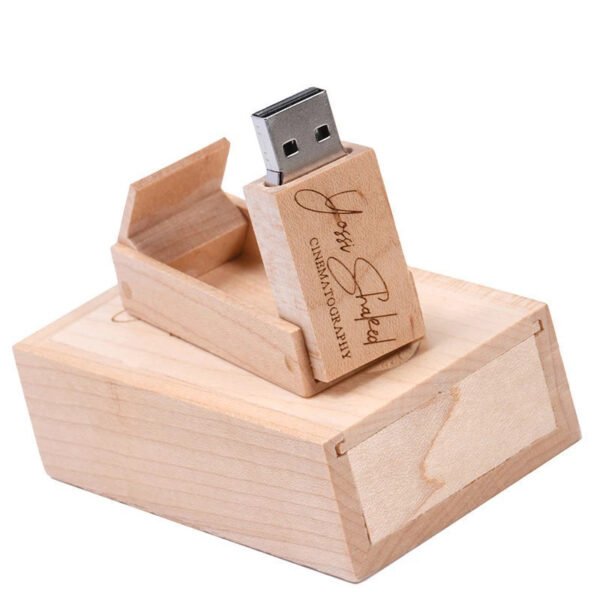 Folded Wooden USB Flash Drive
