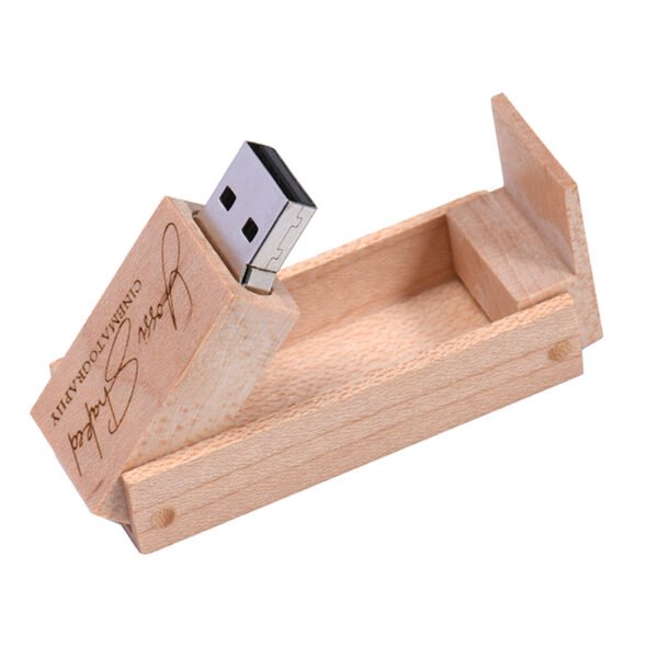 Folded Wooden USB Flash Drive