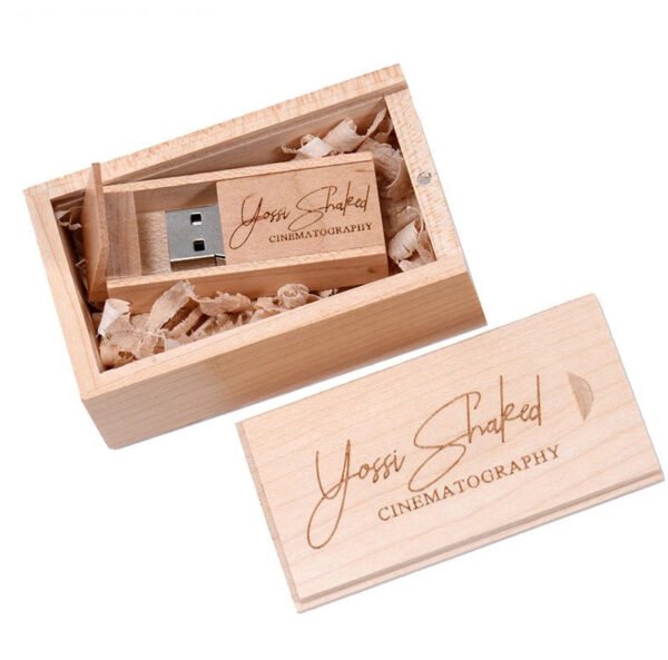 Folded Wooden USB Flash Drive