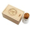 Glass Bottle USB Flash Drive