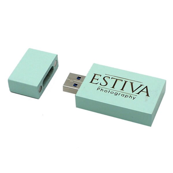 Colorful Wooden USB Flash Drive