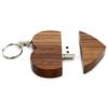 Wooden Heart USB Flash Drive