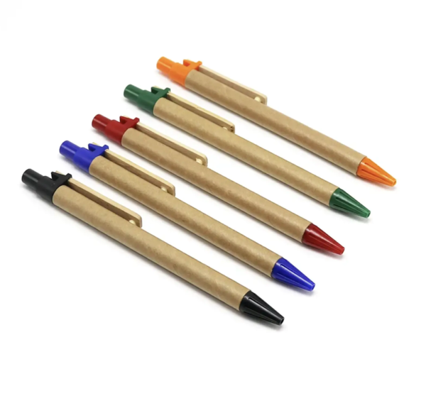 Kraft Paper Ballpoint Pen With Logo