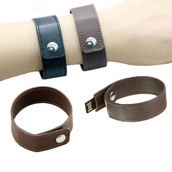 Leather Wristband USB Flash Drive
