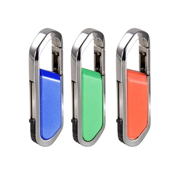 Leather Carabiner USB Flash Drive