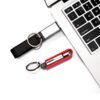 Leather Keychain USB Flash Drive
