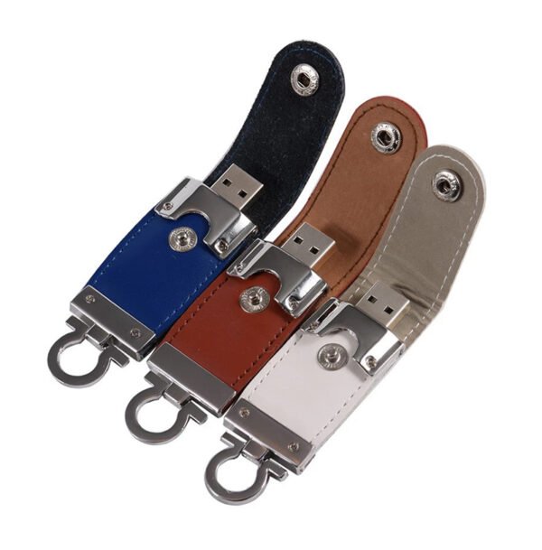 Leather Keyring USB Flash Drive