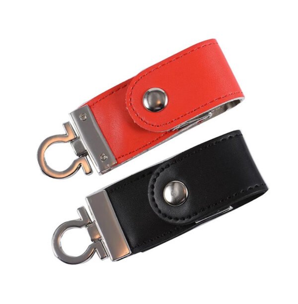 Leather Keyring USB Flash Drive