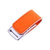 Leather Metal Keyring USB Drive