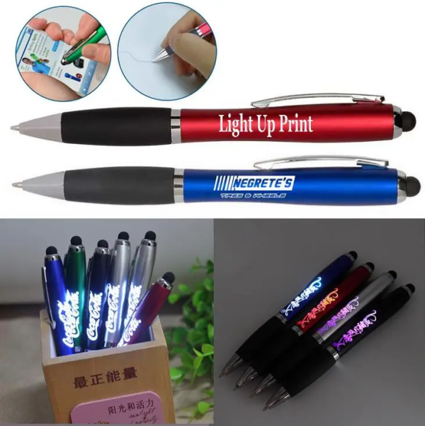 Led Pen With Stylus