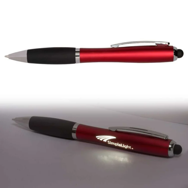 Led Pen With Stylus