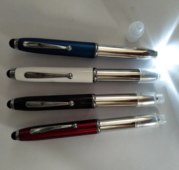 Led Light Stylus Ballpoint Pen