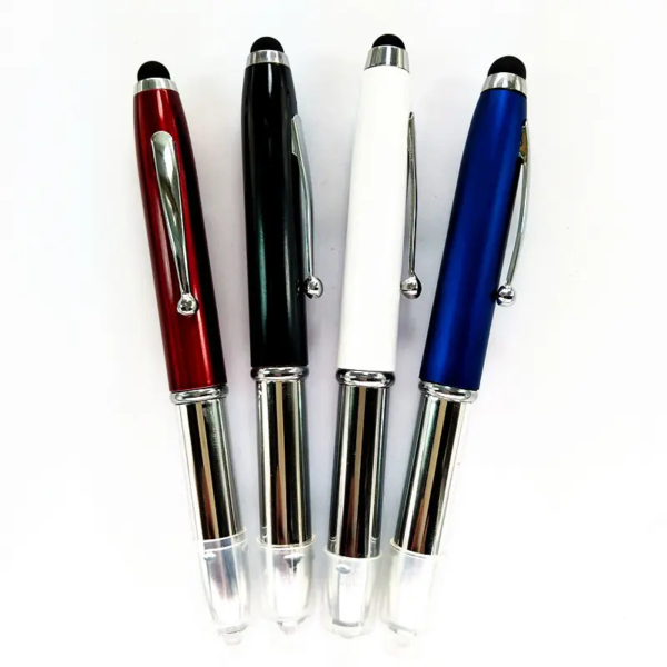 Led Light Stylus Ballpoint Pen