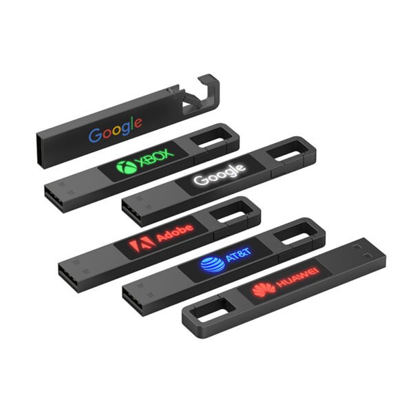 Led Keychain USB Flash Drive