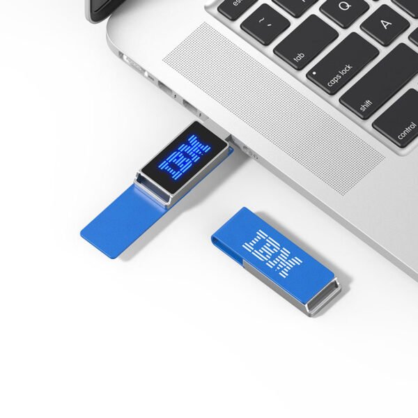 Led Leather USB Flash Drive