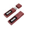 Mahogany Led USB Memorias