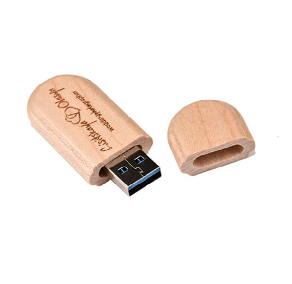 Maple Oval USB Flash Drive