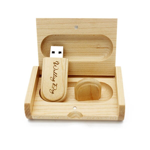Maple Oval USB Flash Drive